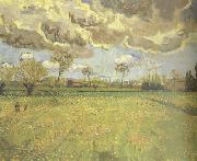 Vincent Van Gogh Landscape under a Stormy Sky (nn04) Spain oil painting reproduction